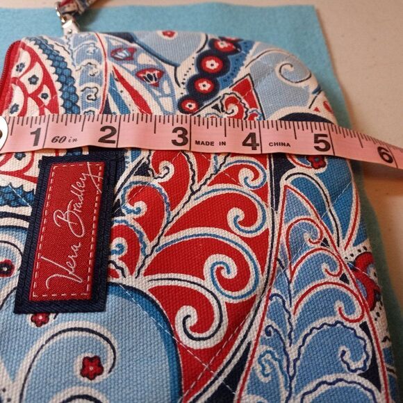 Vera Bradley Wristlet/Pouch Americana Cottagecore Grandmacore - Picture 5 of 5
